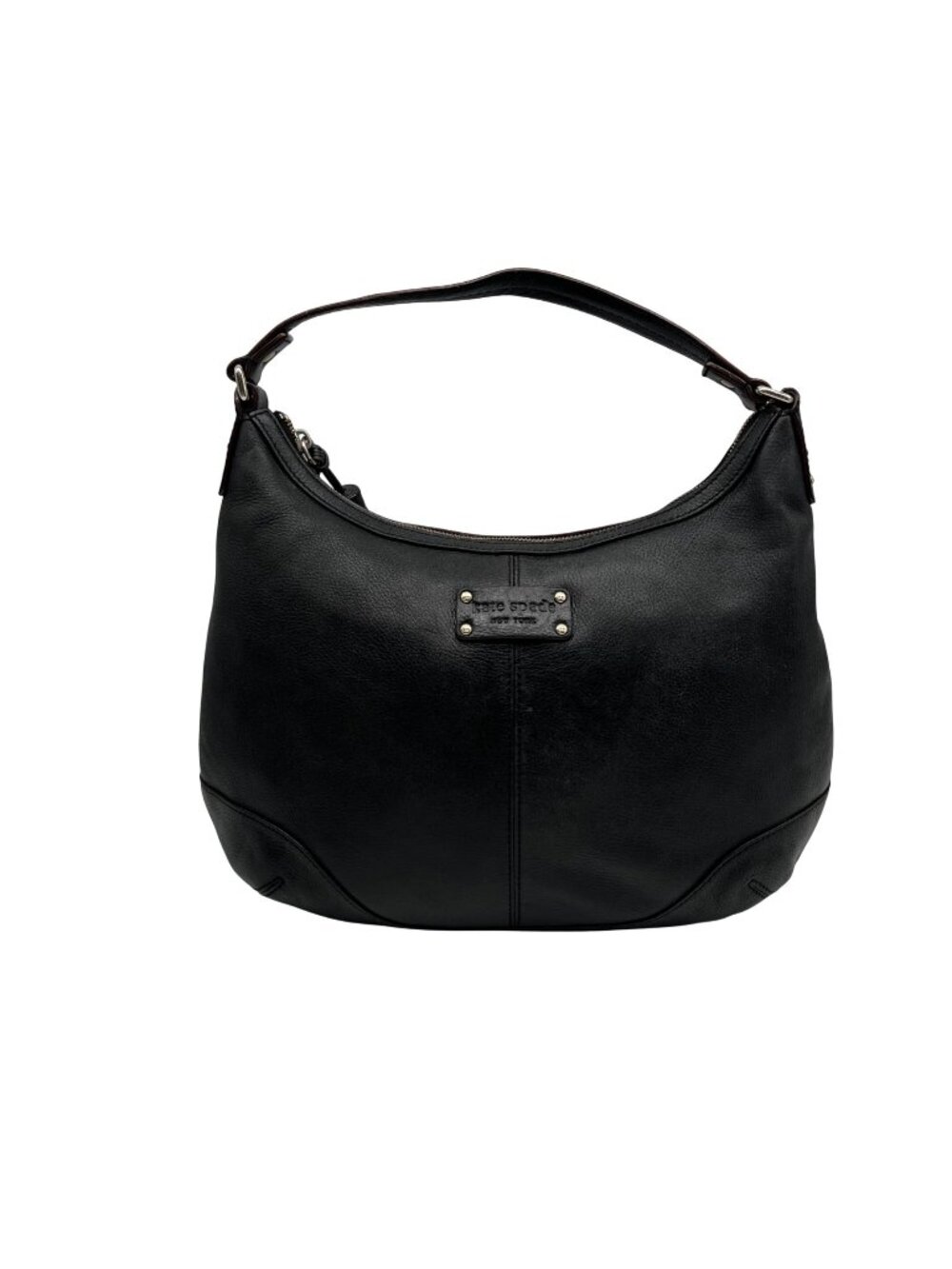 Kate Spade Black Leather Hobo Shoulder Bag